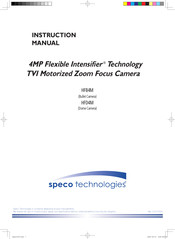 Speco HFB4M Instruction Manual