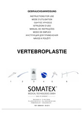 Somatex VERTEBROPLASTY Instructions For Use Manual