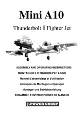 J-Power Thunderbolt Mini A10 Assembly And Operating Instructions Manual