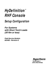 Hypertherm HyDefinition Setup / Configuration