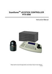 Honeywell ScanDome HTX-5000 Instruction Manual