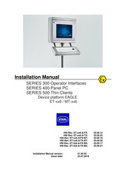 Stahl ET 06-A Series Installation Manual