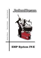 John Bean EHP System IV-E Operator's Manual