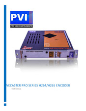 PVI VECASTER PRO Series User Manual