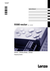 Lenze EVF9381-EVV110 System Manual