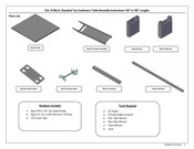 Indiana Furniture One 10 Block: Standard Top Conference Table Assembly Instructions