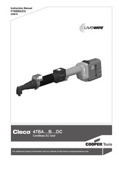 Cooper Tools Cleco LIVEWIRE 47BAWSB28AM3DC Instruction Manual