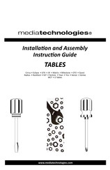 mediatechnologies Z Table Installation And Assembly Instruction Manual