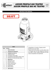 Osram CL3016 Instruction Manual