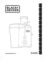 Black+Decker BXJE600E Instructions Manual