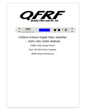 Quality Fiber and RF EDFA-1901 User Manual