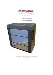 ALPHA PLAM ALPHA FURNACE 2014 Instructions For Installation, Adjustment And Use