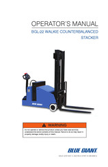 Blue Giant BGL-22 Operator's Manual
