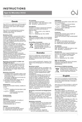 Oj Microline OCC2 Instructions