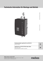 meibes LogoFresh XL-Line 100 Technical Information For Installation And Operation