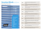 LuxaFlex Venetian Series Mounting Instruction