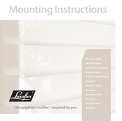 LuxaFlex Silhouette Series Mounting Instructions