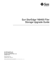 Sun Microsystems StorEdge N8400 Upgrade Manual