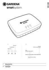 Gardena SmartSystem Quick Start Manual