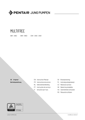 Pentair Jung Pumpen Multifree AW1 Instruction Manual