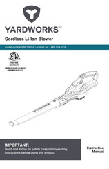 Yardworks 060-2392-0 Instruction Manual