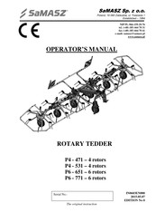 SaMASZ P4-651 Operator's Manual