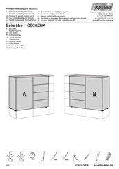 Express Mobel GD39ZHK Directions For Assembly