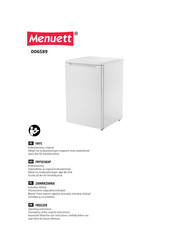 Menuett 006589 Operating Instructions Manual