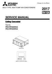Mitsubishi Electric PEA-RP250WKA Service Manual