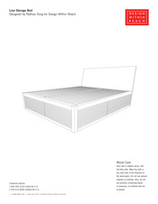 Design Within Reach Line Storage Bed Assembly Manual