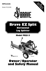 Brave PCLS13 Owner/Operator And Safety Manual
