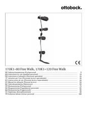 Otto Bock Free Walk 170K1-80 Instructions For Use Manual