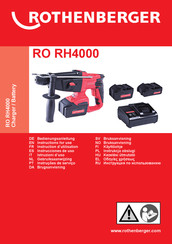 Rothenberger RO RH4000 Instructions For Use Manual