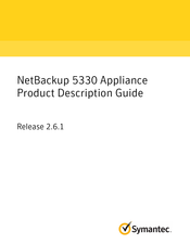Symantec NetBackup 5330 Product Description Manual