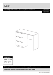 Argos 1866982 Assembly Instructions Manual