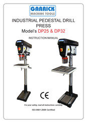 Garrick Machine Tools DP25 Instruction Manual