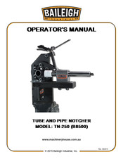 Baileigh B8500 Operator's Manual
