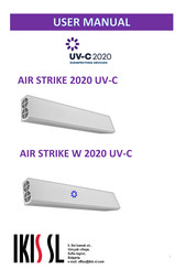 IKIS SL AIR STRIKE W 2020 UV-C User Manual