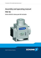 SCHUNK 0307332 Assembly And Operating Manual