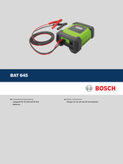 Bosch BAT 645 Repair Instructions