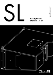 d&b audiotechnik KSLi12 Manual