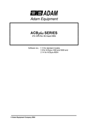 Adam ACBplus-1000 Manual