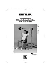 Kettler 7708-900 Exercise Instructions