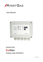 Atest Gaz EcoAlpa PW-054-LED2-1212 User Manual