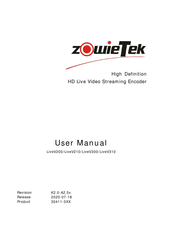 ZowieTek LiveV210 User Manual