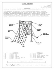 Sportsplay Equipment SCRAMBLER Manual