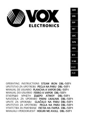 VOX electronics DBL-5071 Operating Instructions Manual