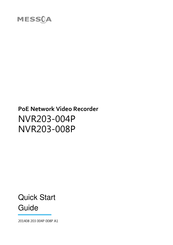 Messoa NVR203-008P Quick Start Manual