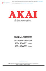 Akai SBS-L60W91S Manual