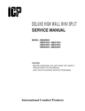 ICP HMH018KD Service Manual